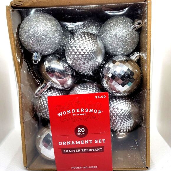 2 x Christmas/Holiday Lights + 20 Count Box of Ornaments - New In Boxes - Picture 8 of 10